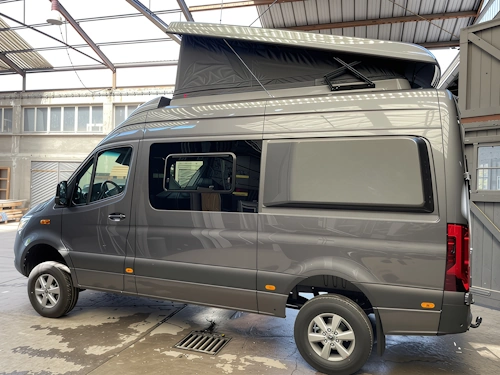 Sprinter Aufstelldach Nachrüsten - Mercedes-Benz Sprinter Aufstelldach Hauptansicht